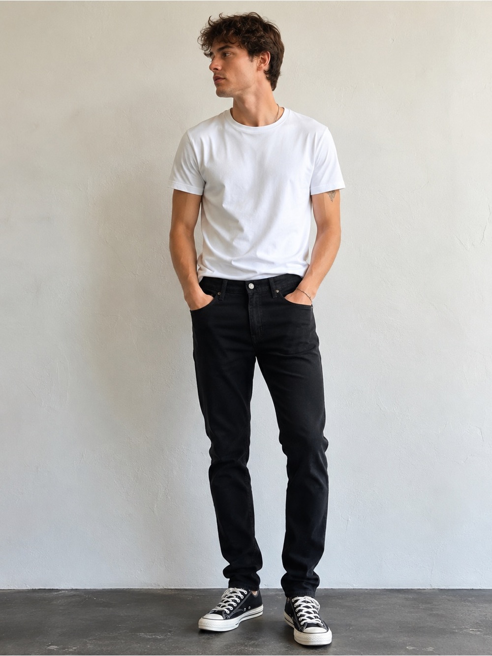 Levi's 511 Black Slim Fit Jeans W32 L29 Minimalist Grunge Streetwear Skate Men